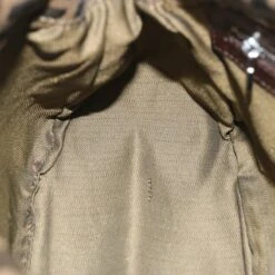 Brand Street FENDI Zucchino Canvas Mamma Baguette Shoulder Bag Black Brown Auth Ep3562 -Best Jewelry Store ep3562 18