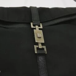 Brand Street GUCCI Jackie Hand Bag Canvas Black 001 3734 001274 Auth Ep3564 -Best Jewelry Store ep3564 14