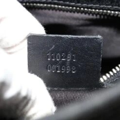 Brand Street GUCCI GG Canvas Jackie Shoulder Bag Black 001 110291 Auth Ep3797 -Best Jewelry Store ep3797 20