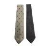 Style Tribute GIORGIO ARMANI Set Of Ties: Dark & Light Grey