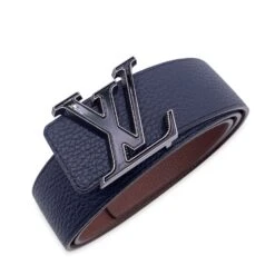 Opherty Ciocci LOUIS VUITTON Reversible Blue Brown Lv Tilt Buckle Belt Size 100/40 -Best Jewelry Store fd0a084f 6f14 5d89 b6f0 28fecd6b3b9a e0366efa 35e6 457d bf1d 96e4fc949ee0