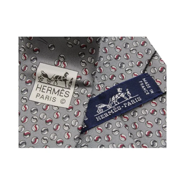 Style Tribute HERMeS Light Grey With Circle Pattern 5 Style Tribute HERMeS Light Grey With Circle Pattern - Image 3