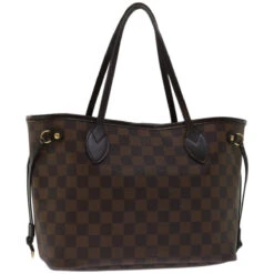Brand Street LOUIS VUITTON Damier Ebene Neverfull PM Tote Bag N51109 LV Auth Fm3226