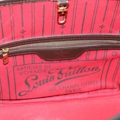 Brand Street LOUIS VUITTON Damier Ebene Neverfull PM Tote Bag N51109 LV Auth Fm3226 -Best Jewelry Store fm3226 14