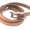 Lar Vintage CHANEL Unisex Brown Hapi Palladium H Wrap Bracelet -Best Jewelry Store hermes hapi wrap bl h s 1