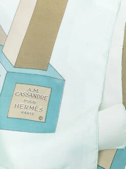 Style Tribute A.M Cassandre' Silk Scarf -Best Jewelry Store hermes a.m cassandre silk scarf 03