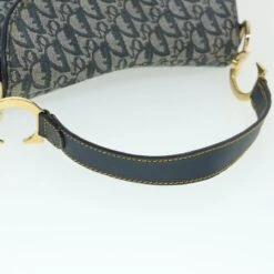 Brand Street CHRISTIAN DIOR Trotter Canvas Saddle Shoulder Bag Navy Auth Hk851 -Best Jewelry Store hk851 7 f3c6e410 c6f9 47ec b287 fc8234764b90