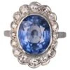 Sarl Baume 1930s Art Deco 5.80 Carat Sapphire Diamonds Platinum 18 Karat White Gold Ring -Best Jewelry Store j 13969922 1685524406202 bg processed