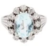 Sarl Baume French 1950s Aquamarine Diamonds 18 Karat White Gold Ring -Best Jewelry Store j 14605942 1682409507085 bg processed