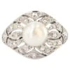 Sarl Baume French 1930s Art Deco Certified Natural Pearl Diamonds 18 Karat White Gold Ring 1 Sarl Baume French 1930s Art Deco Certified Natural Pearl Diamonds 18 Karat White Gold Ring -Best Jewelry Store j 14647562 1643888792045 bg processed