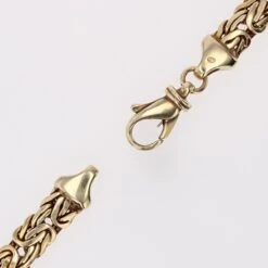 Sarl Baume French Modern 18 Karat Yellow Gold Interlaced Flat Mesh Necklace -Best Jewelry Store lot 10 11 26 master