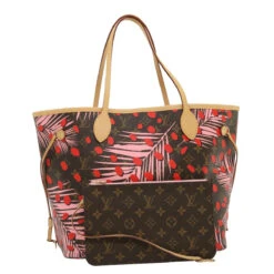 Brand Street LOUIS VUITTON Monogram Jungle Dot Neverfull MM Tote Bag M41979 LV Auth 67490S