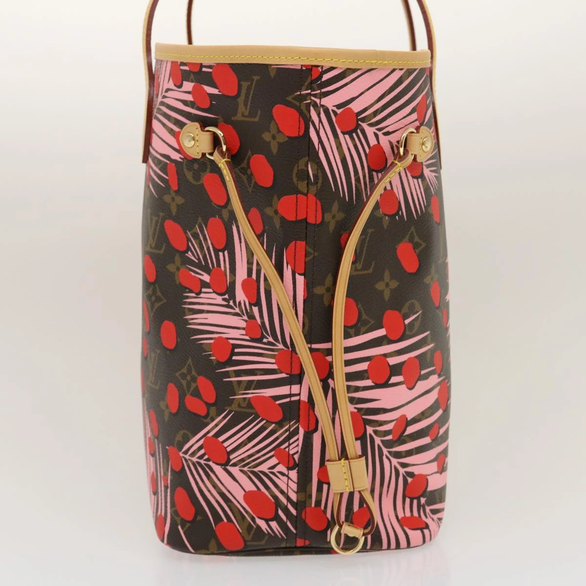 Brand Street LOUIS VUITTON Monogram Jungle Dot Neverfull MM Tote Bag M41979 LV Auth 67490S 6 Brand Street LOUIS VUITTON Monogram Jungle Dot Neverfull MM Tote Bag M41979 LV Auth 67490S - Image 4