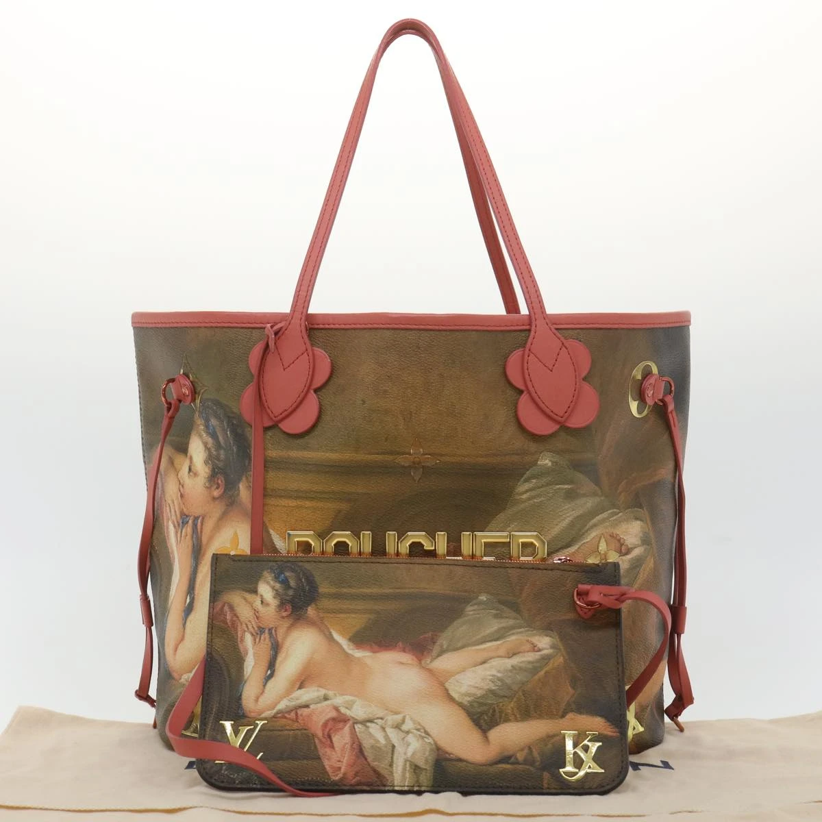 Brand Street LOUIS VUITTON Masters Collection Neverfull MM Tote BOUCHER Pink M43357 LV 67499S 14 Brand Street LOUIS VUITTON Masters Collection Neverfull MM Tote BOUCHER Pink M43357 LV 67499S - Image 12