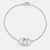 The Luxury Closet CARTIER Love Interlocking Loops 18k White Gold Bracelet 1 The Luxury Closet CARTIER Love Interlocking Loops 18k White Gold Bracelet -Best Jewelry Store luxury women cartier used fine jewelry p918742 007