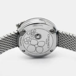 The Luxury Closet CHAUMET Green Stainless Steel Diamond Hortensia Eden W83880-001 Women's Wristwatch 22 Mm 13 The Luxury Closet CHAUMET Green Stainless Steel Diamond Hortensia Eden W83880-001 Women's Wristwatch 22 Mm -Best Jewelry Store luxury women chaumet used watches p927182 002