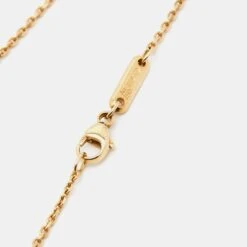 The Luxury Closet CHOPARD Happy Diamonds 18k Yellow Gold Necklace -Best Jewelry Store luxury women chopard used fine jewelry p1003440 002