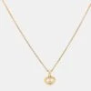 The Luxury Closet CHOPARD Happy Diamonds 18k Yellow Gold Necklace -Best Jewelry Store luxury women chopard used fine jewelry p1003440 005