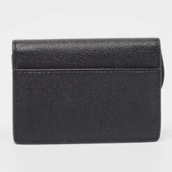 The Luxury Closet DIOR Black Leather Saddle Flap Card Case 13 The Luxury Closet DIOR Black Leather Saddle Flap Card Case -Best Jewelry Store luxury women dior used handbags p960313 007