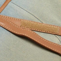 The Luxury Closet DIOR Brown/Blue Denim And Leather Saddle Bag -Best Jewelry Store luxury women dior used handbags p966561 020