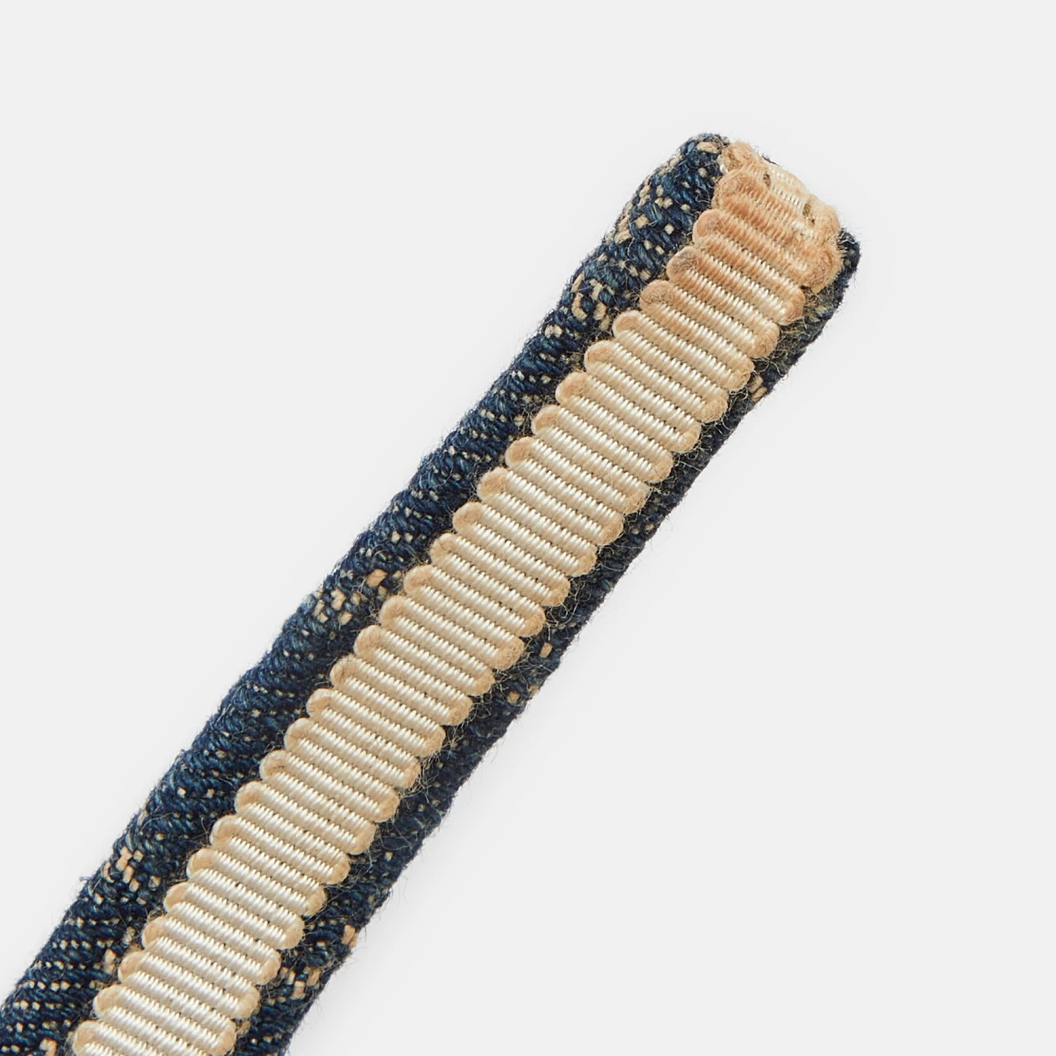 The Luxury Closet GUCCI Blue GG Denim Headband 7 The Luxury Closet GUCCI Blue GG Denim Headband - Image 5