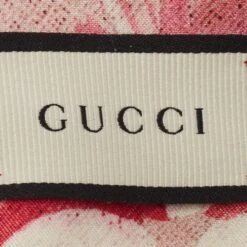 The Luxury Closet GUCCI Green Blooms Print Silk Headband -Best Jewelry Store luxury women gucci used accessories p950087 003