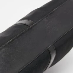 The Luxury Closet GUCCI Black Nylon And Leather Jackie O Tote -Best Jewelry Store luxury women gucci used handbags p840303 004