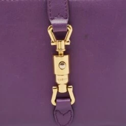 The Luxury Closet GUCCI Purple Leather Jackie 1961 French Wallet 17 The Luxury Closet GUCCI Purple Leather Jackie 1961 French Wallet -Best Jewelry Store luxury women gucci used handbags p927822 011
