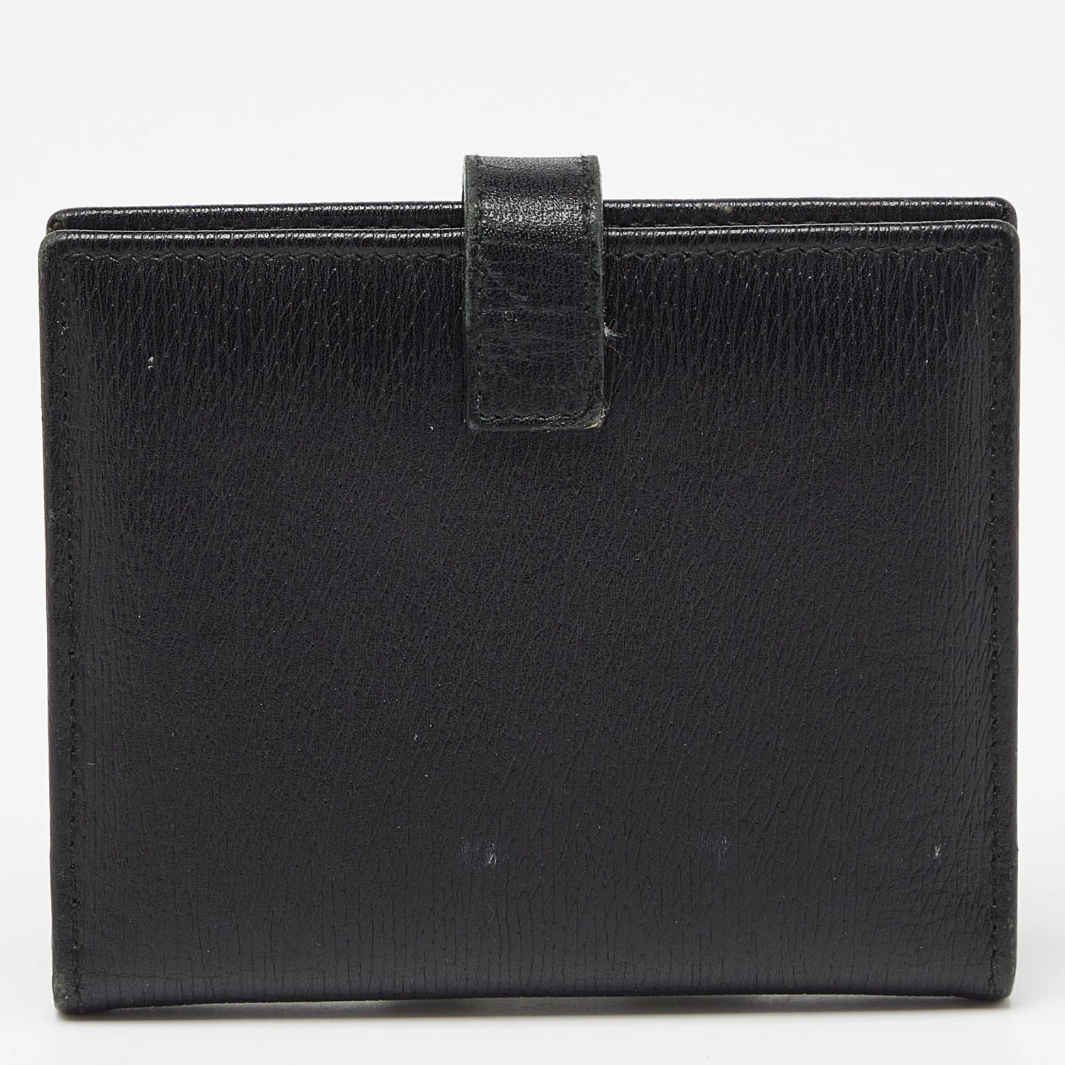 The Luxury Closet GUCCI Black Leather Jackie Compact Wallet 6 The Luxury Closet GUCCI Black Leather Jackie Compact Wallet - Image 4