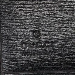 The Luxury Closet GUCCI Black Leather Jackie Compact Wallet 17 The Luxury Closet GUCCI Black Leather Jackie Compact Wallet -Best Jewelry Store luxury women gucci used handbags p940330 010