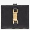 The Luxury Closet GUCCI Black Leather Jackie Compact Wallet 2 The Luxury Closet GUCCI Black Leather Jackie Compact Wallet -Best Jewelry Store luxury women gucci used handbags p940330 011