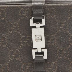 The Luxury Closet GUCCI Dark Brown GG Canvas And Leather Jackie Continental Wallet 15 The Luxury Closet GUCCI Dark Brown GG Canvas And Leather Jackie Continental Wallet -Best Jewelry Store luxury women gucci used handbags p963968 001