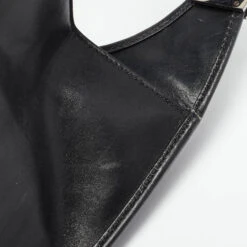 The Luxury Closet GUCCI Black Leather Jackie Tote -Best Jewelry Store luxury women gucci used handbags p972784 001