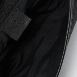 The Luxury Closet GUCCI Black GG Canvas And Leather Jackie O Hobo 16 The Luxury Closet GUCCI Black GG Canvas And Leather Jackie O Hobo -Best Jewelry Store luxury women gucci used handbags p992917 002