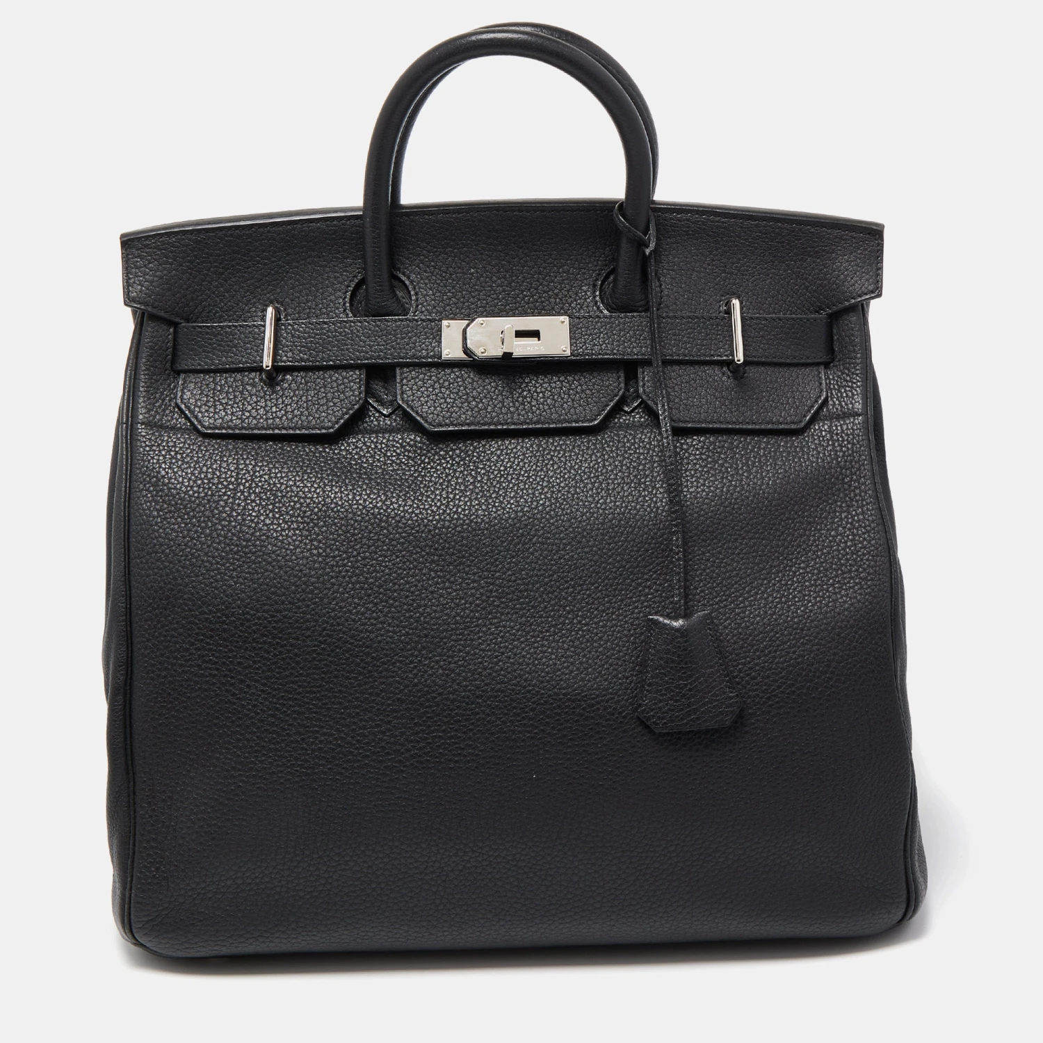 The Luxury Closet HERMES Black Togo Leather Palladium Plated HAC Birkin 40 Bag 3 The Luxury Closet HERMES Black Togo Leather Palladium Plated HAC Birkin 40 Bag