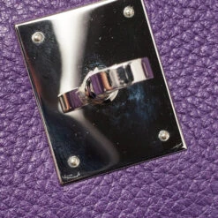 The Luxury Closet HERMES Ultraviolet Togo Leather Palladium Finish Birkin 40 Bag 15 The Luxury Closet HERMES Ultraviolet Togo Leather Palladium Finish Birkin 40 Bag -Best Jewelry Store luxury women hermes used handbags p988904 007