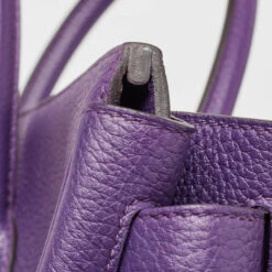 The Luxury Closet HERMES Ultraviolet Togo Leather Palladium Finish Birkin 40 Bag 16 The Luxury Closet HERMES Ultraviolet Togo Leather Palladium Finish Birkin 40 Bag -Best Jewelry Store luxury women hermes used handbags p988904 008