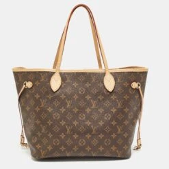 The Luxury Closet LOUIS VUITTON Monogram Canvas Neverfull MM Bag