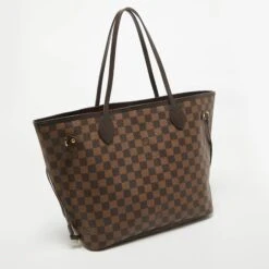 The Luxury Closet LOUIS VUITTON Damier Ebene Canvas Neverfull MM Bag -Best Jewelry Store luxury women louis vuitton used handbags p998545 002