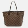 The Luxury Closet LOUIS VUITTON Damier Ebene Canvas Neverfull MM Bag -Best Jewelry Store luxury women louis vuitton used handbags p998545 006