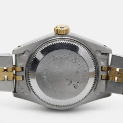 The Luxury Closet ROLEX Champagne Diamonds 18K Yellow Gold Stainless Steel Datejust 69173 Women's Wristwatch 26 Mm 13 The Luxury Closet ROLEX Champagne Diamonds 18K Yellow Gold Stainless Steel Datejust 69173 Women's Wristwatch 26 Mm -Best Jewelry Store luxury women rolex used watches p977338 010