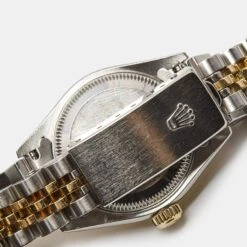 The Luxury Closet ROLEX Champagne Diamond 18k Yellow Gold Stainless Steel Datejust 79173 Women's Wristwatch 26 Mm 17 The Luxury Closet ROLEX Champagne Diamond 18k Yellow Gold Stainless Steel Datejust 79173 Women's Wristwatch 26 Mm -Best Jewelry Store luxury women rolex used watches p981829 005