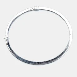 The Luxury Closet TIFFANY & CO. Tiffany T Diamond Hinged 18k White Gold Bracelet -Best Jewelry Store luxury women tiffany co used fine jewelry p970227 001