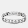 The Luxury Closet Van Cleef & Arpels Perlee Clover Diamonds 18k White Gold Bracelet L 1 The Luxury Closet Van Cleef & Arpels Perlee Clover Diamonds 18k White Gold Bracelet L -Best Jewelry Store luxury women van cleef and arpels used fine jewelry p759510 006