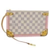 Brand Street LOUIS VUITTON Damier Azur Summer Trunk Neverfull MM Pouch N41065 LV Auth Mr014 -Best Jewelry Store mr014 1