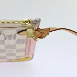 Brand Street LOUIS VUITTON Damier Azur Summer Trunk Neverfull MM Pouch N41065 LV Auth Mr014 -Best Jewelry Store mr014 14