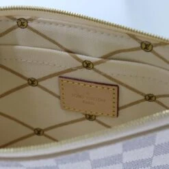 Brand Street LOUIS VUITTON Damier Azur Summer Trunk Neverfull MM Pouch N41065 LV Auth Mr014 -Best Jewelry Store mr014 15