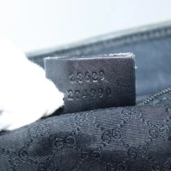 Brand Street GUCCI Jackie Shoulder Bag Nylon Black Auth Mr015 -Best Jewelry Store mr015 20