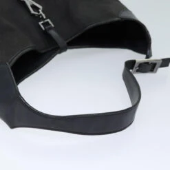 Brand Street GUCCI Jackie Shoulder Bag Nylon Black Auth Mr015 -Best Jewelry Store mr015 7