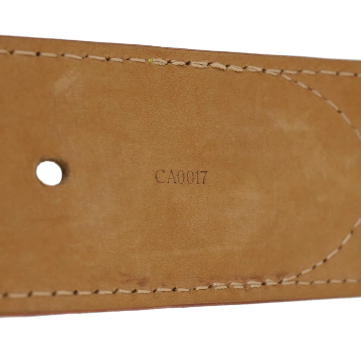 Brand Street LOUIS VUITTON Studs Belt Leather 80/32 Beige LV Auth Ro735 12 Brand Street LOUIS VUITTON Studs Belt Leather 80/32 Beige LV Auth Ro735 - Image 10